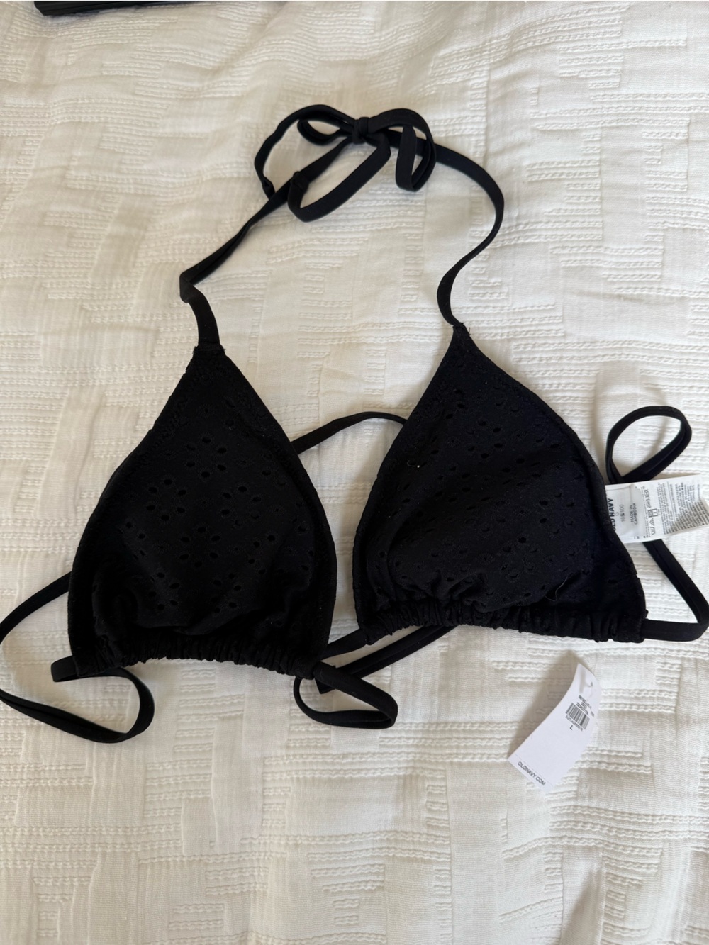 Old Navy Eyelet Triangle Bikini Swim (2 pieces)